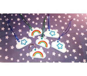 ITH Anhänger - Wolke Regenbogen & Stern - kostenlos für ehrenamtliche Sticker